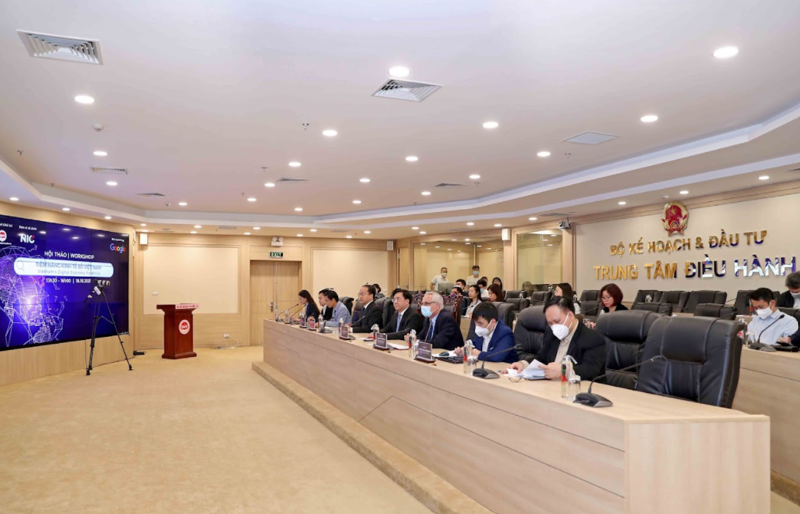  Hội thảo “Tiềm năng kinh tế số Việt Nam” do Trung tâm Đổi mới sáng tạo Quốc gia – NIC (Bộ Kế hoạch và Đầu tư) và Google tổ chức chiều 18/10.