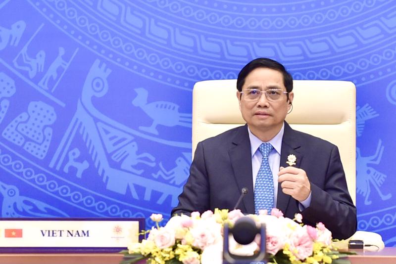 Thủ tướng Phạm Minh Chính tại sự kiện - Ảnh: VGP