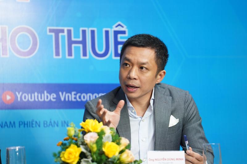 Ông Nguyễn Dũng Minh, Phó Tổng giám đốc quỹ đầu tư IDS Equity Holdings. Ảnh: Việt Tuấn.