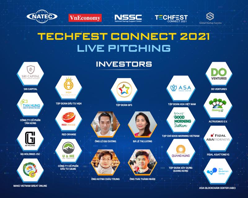 Sự kiện Live Pitching – Kết nối đầu tư trong khuôn khổ Chương trình Techfest Connect 2021 sẽ được công chiếu trên nền tảng điện tử VnEconomy và Fanpage VnEconomy vào 14 giờ ngày 08/11/2021