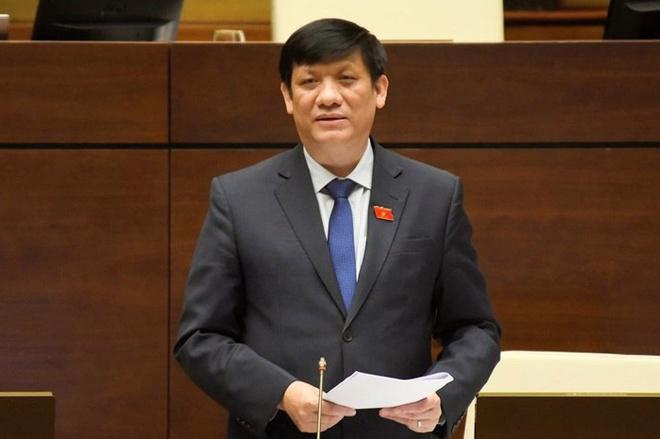 Bộ trưởng Y tế Nguyễn Thanh Long - Ảnh: Quochoi.vn