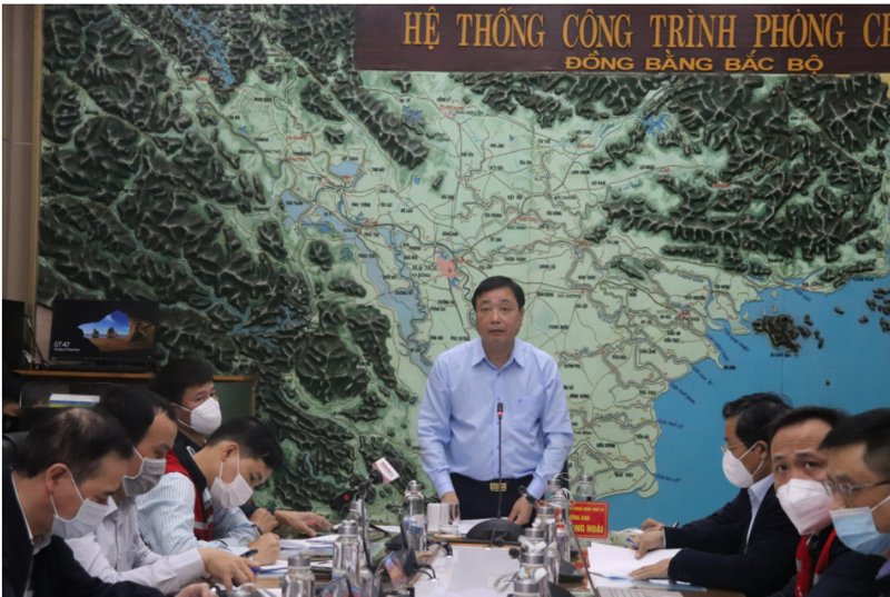 Ông Trần Quang Hoài chủ trì cuộc họp