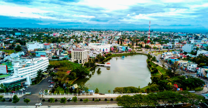 TP. Bảo Lộc, Lâm Đồng, đã đạt 42/51 tiêu chuẩn thuộc các nhóm tiêu chí đô thị loại 2.