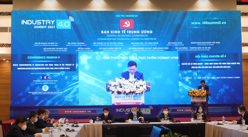 The “Digital transformation of agriculture and rural areas in the process of industrialization and modernization until 2030, with a vision to 2045” conference. Photo: VnEconomy