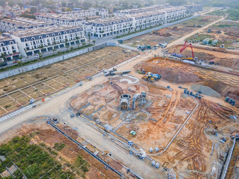 Thái Hưng Crown Villas thu hút nhà đầu tư với sản phẩm hiện hữu, hạ tầng đang hoàn thiện.