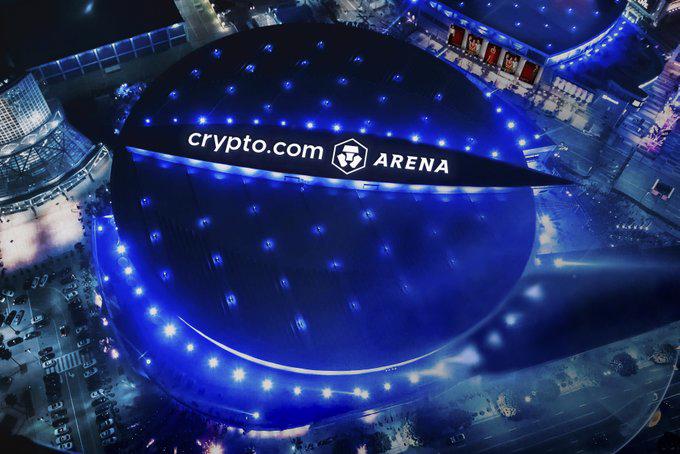 Buổi lễ đổi tên Staples Arena thành Crypto.com Arena sẽ được Crypto.com vào đúng dịp lễ Giáng sinh năm nay.