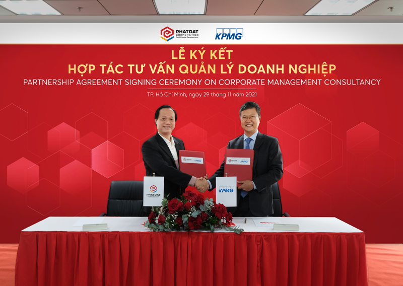 PDR và KPMG Việt Nam ký kết thành công trong hợp tác tư vấn quản lý doanh nghiệp.