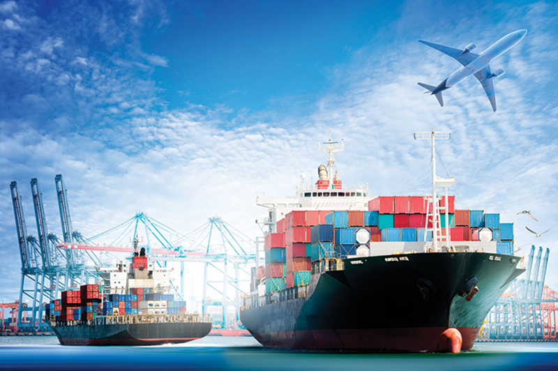 Hoạt động xuất khẩu hàng hóa trong tháng 01/2022 tăng không đáng kể.