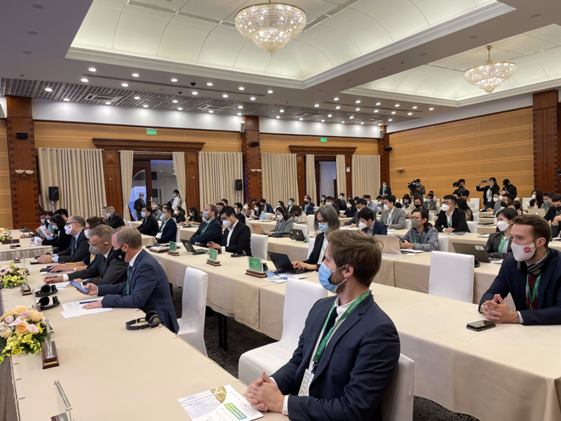 The Vietnam Wind Power 2021 conference. (Photo from the Embassy of Norway)