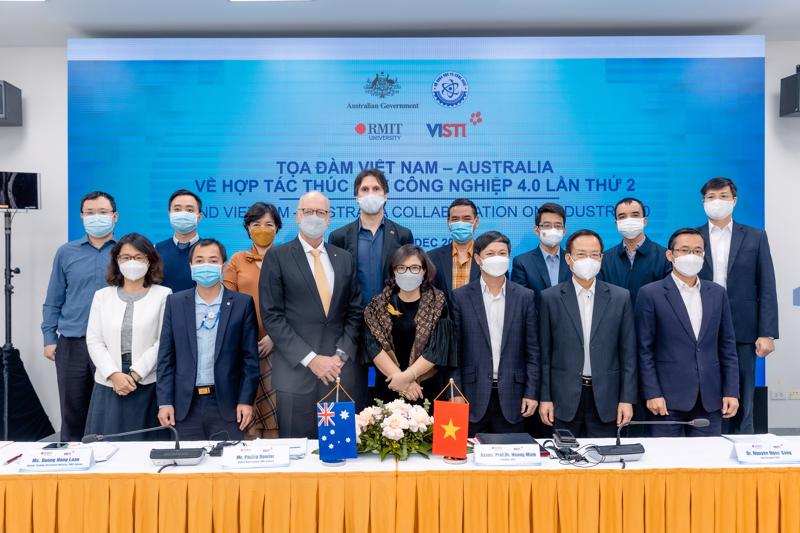Các đại biểu tham gia Tọa đàm Việt Nam – Australia về hợp tác thúc đẩy Công nghiệp 4.0 lần thứ hai.