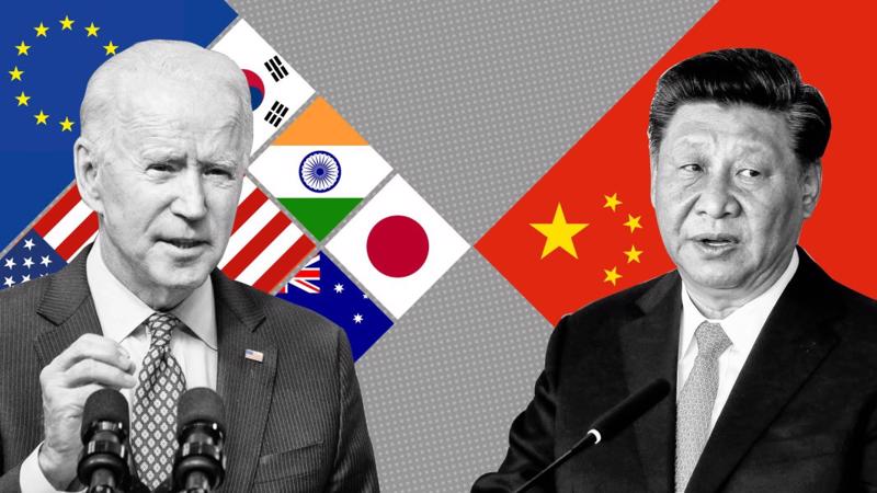 Các nhà phân tích nhận định chính quyền Biden sẽ thúc đẩy chiến lược hợp tác chặt chẽ với các đồng minh để cạnh tranh với Trung Quốc - Ảnh: Financial Times