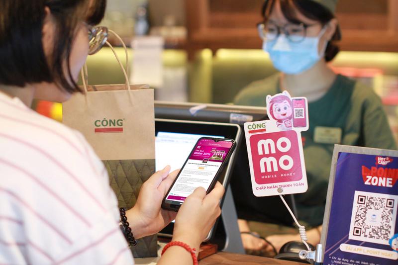 Ảnh minh họa: MoMo là một trong những ứng dụng thanh toán hàng đầu tại Việt Nam với 20 triệu người dùng.