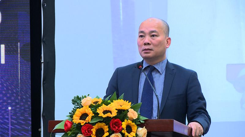Ông Vũ Bá Phú, Cục trưởng Cục XTTM (Bộ Công Thương) phát biểu tại hội nghị.