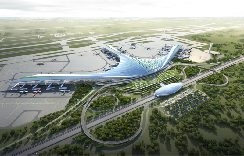 Phân vùng chức năng đặc thù của sân bay Long Thành được quy hoạch với mục tiêu khai thác tối đa giá trị kinh tế do dự án mang lại.
