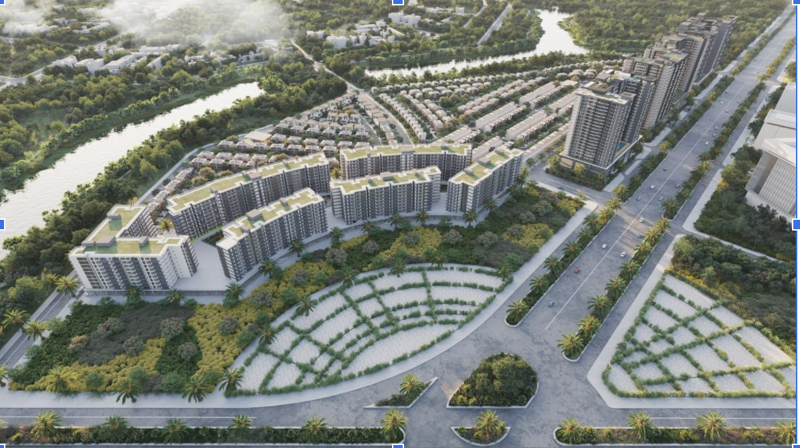 Phối cảnh dự án nhà ở quy mô lớn đầu tiên của CLD tại Việt Nam tọa lạc tại Thành phố mới Bình Dương