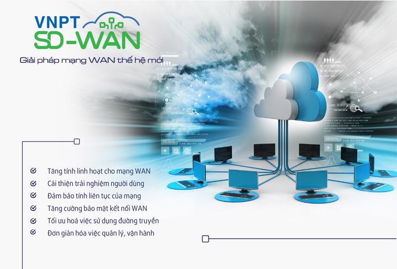 VNPT SD-WAN nâng cao hiệu quả sử dụng kênh truyền LTE, MPLS và Internet băng rộng cho Doanh nghiệp.