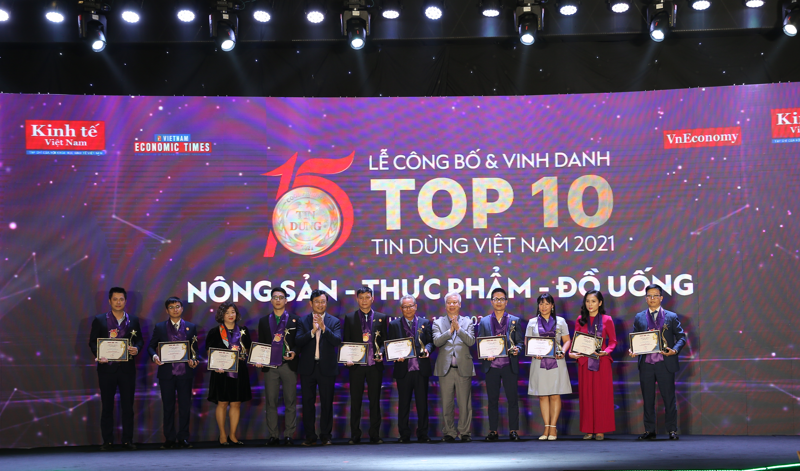 Top 10 sản phẩm, dịch vụ ngành Nông sản - Thực phẩm và Đồ uống - Ảnh: Xuân Khoa