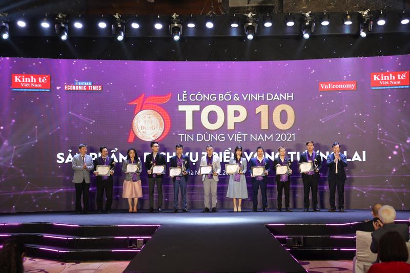 Top 10 startup được vinh danh ở hạng mục Triển vọng Tương lai tại Tin Dùng Việt Nam 2021
