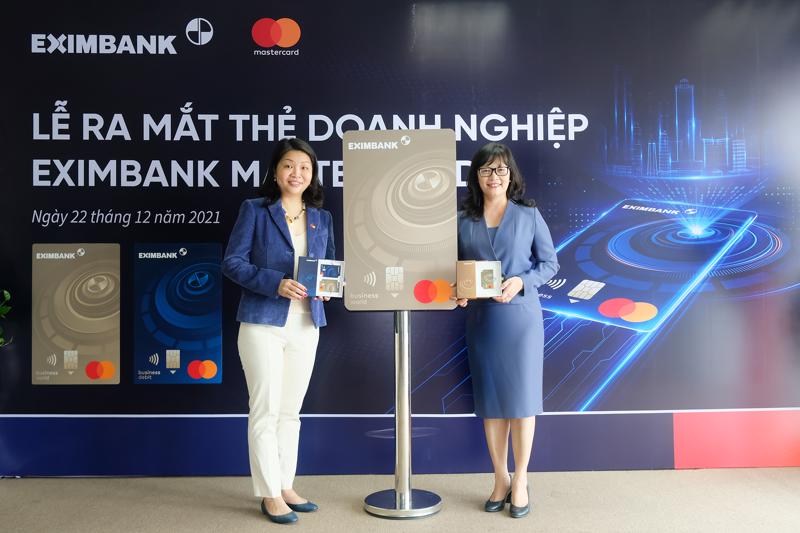 Lễ ra mắt bộ đôi thẻ quốc tế dành cho khách hàng doanh nghiệp Eximbank Mastercard Business.