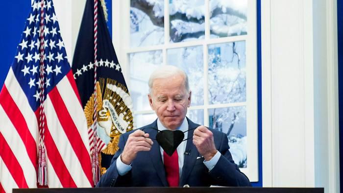 Tổng thống Mỹ Joe Biden trong một bài phát biểu ở Nhà Trắng - Ảnh: AP.