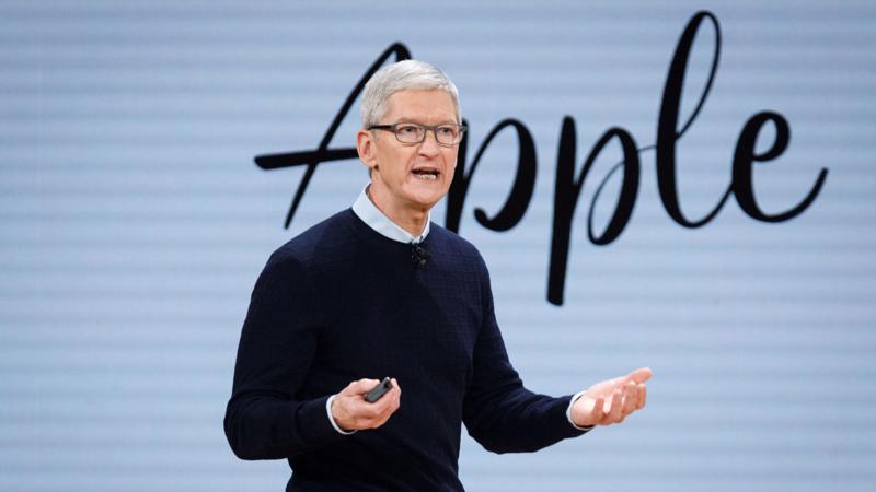 Ông Tim Cook, CEO của Apple - Ảnh: Getty Images