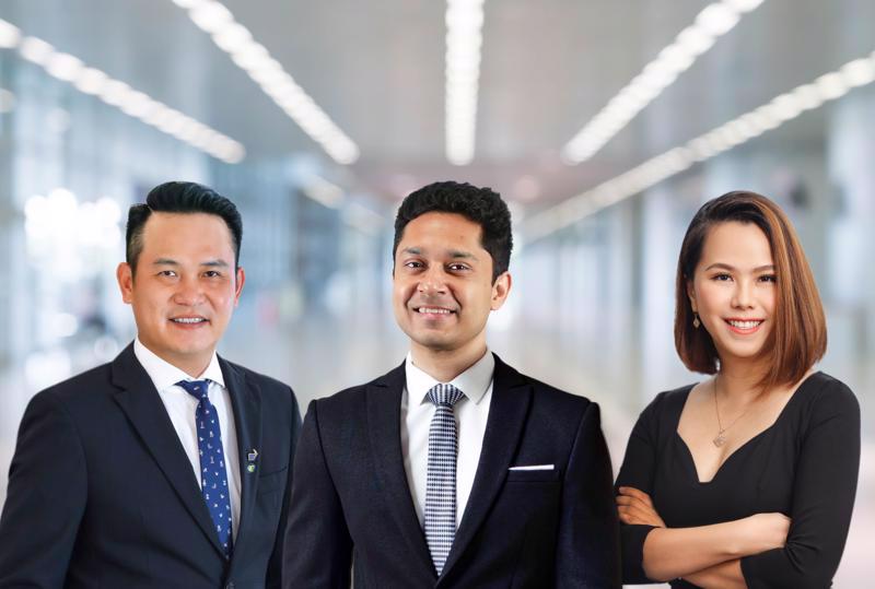 Left to right: Mr. Dang Hong Anh, Vice President of the TTC Group, Mr. Nikhilesh Goel, Co-founder and Group CEO of Validus, and Ms. Le Hoang Uyen Vy, Managing Director of Do Ventures.