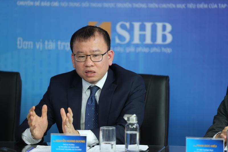 Ông Nguyễn Hoàng Dương, Phó Vụ trưởng Vụ Tài chính các ngân hàng và tổ chức tài chính (Bộ Tài chính).