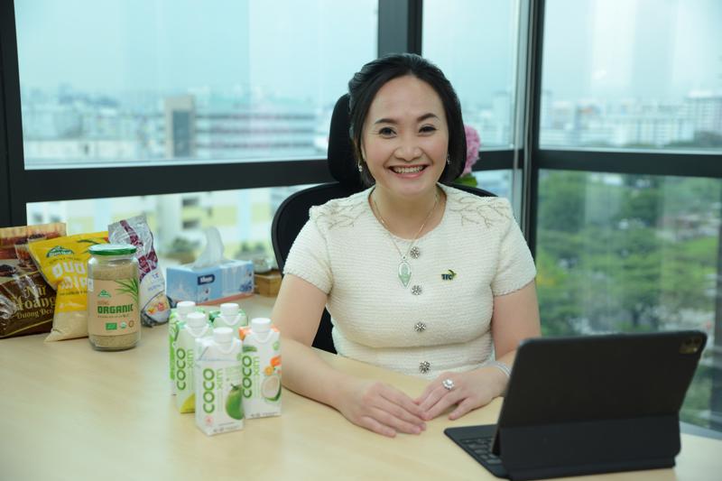 Bà Đặng Huỳnh Ức My, Chủ tịch Hội đồng Quản trị Công ty Cổ phần Xuất nhập khẩu Bến Tre (Betrimex).