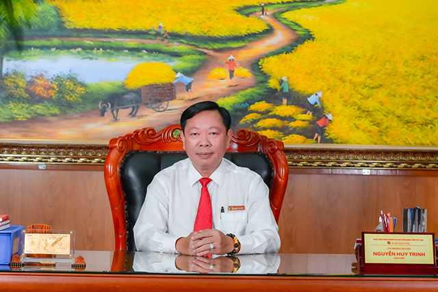 Ông Nguyễn Huy Trinh, Giám đốc Agribank Sài Gòn, nguyên Giám đốc Agribank Đồng Nai.