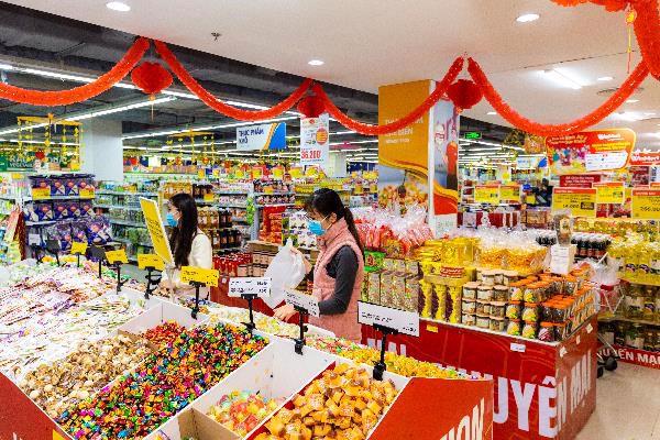 Chuỗi siêu thị WinMart đã “lên kệ” hàng nghìn mặt hàng đón Tết đa dạng, đảm bảo chất lượng.