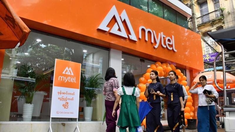 Mạng di động Mytel tại Myanmar của Viettel.