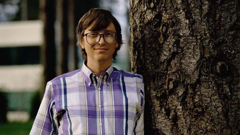 Tỷ phú Bill Gates thời còn là sinh viên đại học Harvard - Ảnh: Getty Images
