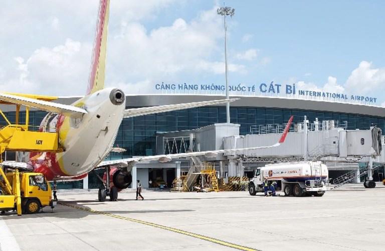 Tại Hải Phòng, nâng công suất đón khách sân bay Cát Bi lên 13 triệu khách và nghiên cứu xây dựng sân bay thứ 2 tại huyện Tiên Lãng.