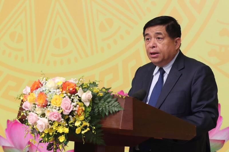 Minister of Planning and Investment Nguyen Chi Dung at a national conference on February 15 summarizing 20 years of implementing Resolution No. 13/NQ-TW on the collective economy and ten years of implementing the Law on Cooperatives.