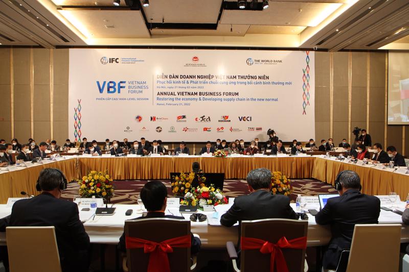 Diễn đàn Doanh nghiệp Việt Nam (VBF) thường niên 2022 tại Hà Nội