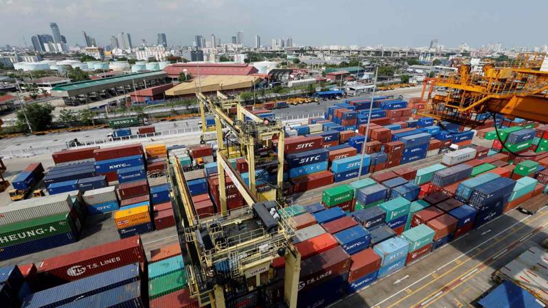 Xuất khẩu hàng hóa của Thái Lan năm 2021 tăng 14,9% so với năm trước - Ảnh: Reuters