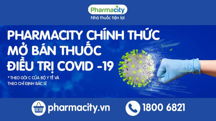 Pharmacity hiện đang cung ứng cho người tiêu dùng thuốc Molravir 400 do công ty Boston Việt Nam sản xuất với mức giá 250.000đồng/ hộp (1 liệu trình điều trị).