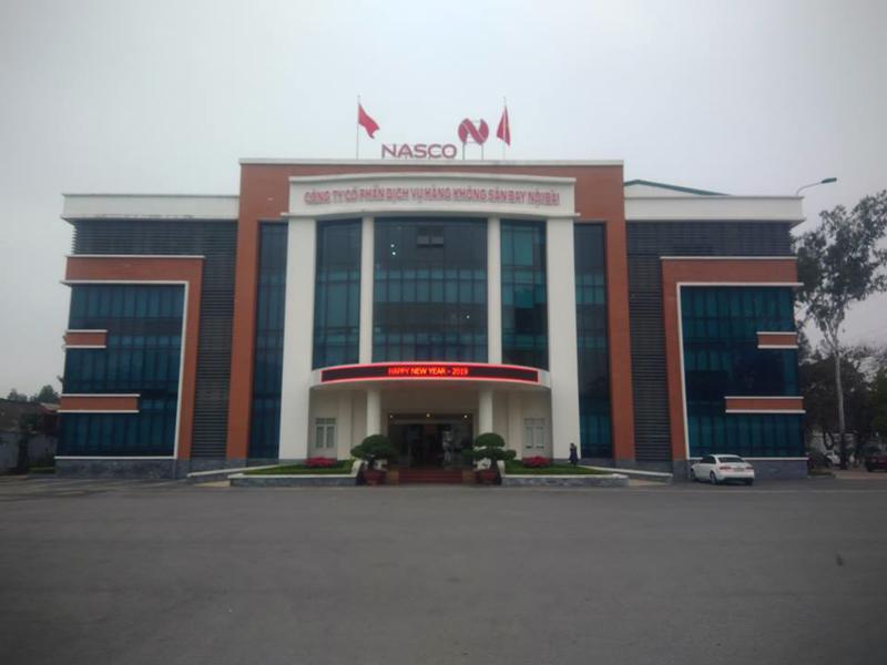 Công ty CP Dịch vụ Hàng không Sân bay Nội Bài.