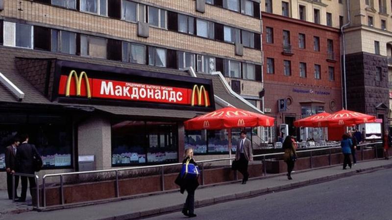 Một cửa hàng McDonald's tại Nga - Ảnh: BBC