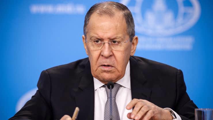 Ngoại trưởng Nga Sergei Lavrov - Ảnh: CNBC.