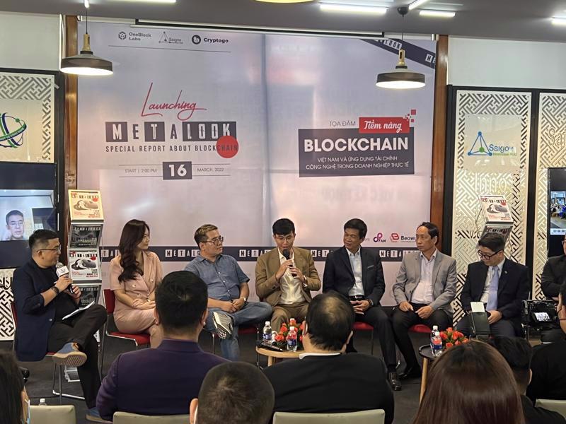 The “Vietnam Blockchain Potential and Financing Technology Application in Real Business” seminar on March 16.