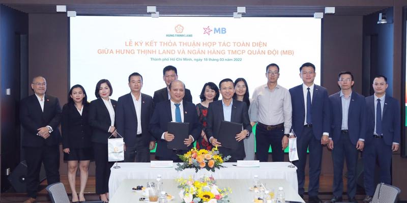 Hợp tác giữa MB và Hưng Thịnh Land được kỳ vọng sẽ mang lại giá trị gia tăng cho khách hàng.