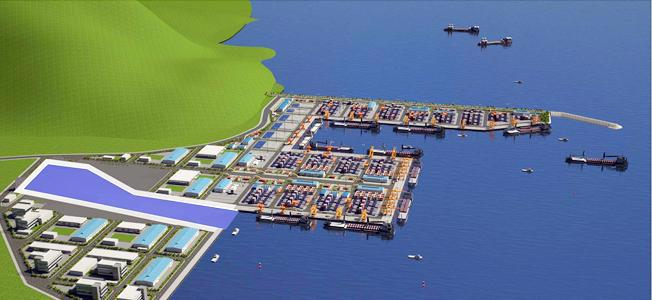  Phối cảnh dự án bến cảng Liên Chiểu - Nguồn: Báo Đà Nẵng