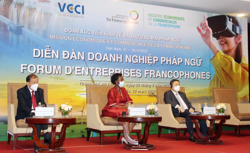 The Francophonie Business Forum in Ho Chi Minh City.