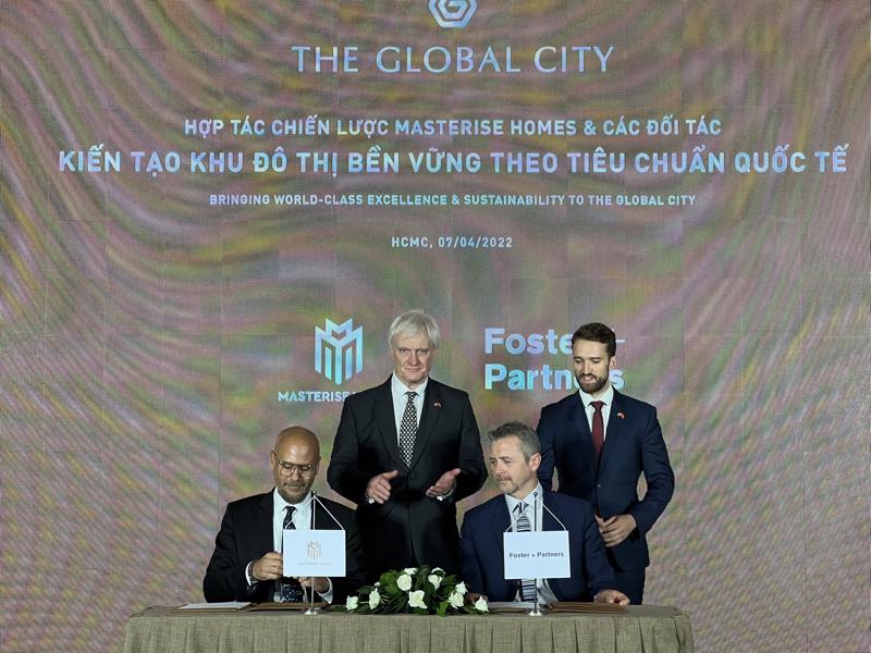 Masterise Homes hợp tác với Foster+Partners và Quimera Energy Efficiency phát triển The Global City được kỳ vọng trở thành trung tâm thứ hai của TP.HCM.