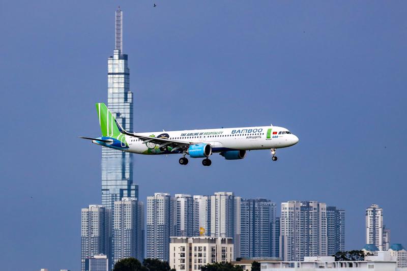 Bamboo Airways nhanh chóng mở rộng mạng bay và tăng tần suất khai thác nhằm đáp ứng nhu cầu của hành khách. Ảnh: Lưu Ngọc Tuấn.