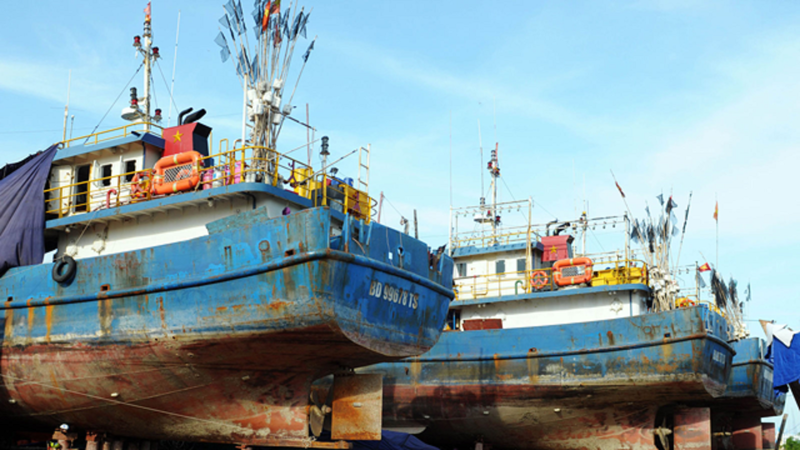 Chính sách hỗ trợ đóng mới tàu cá theo Nghị định 67 chưa đạt mục tiêu như kỳ vọng.