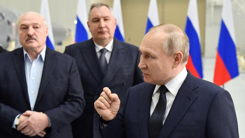 Ông Putin phát biểu tại sân bay vũ trụ Vostochny - Ảnh: Getty Images