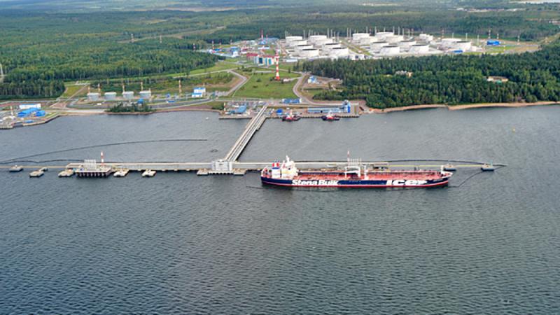 Cảng dầu Primorsk của Nga.
