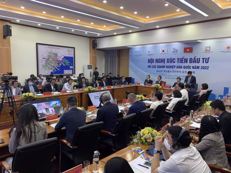 The Investment Promotion Conference in Hai Phong with South Korean enterprises. Source: VnEconomy